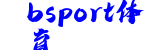 bsport体育